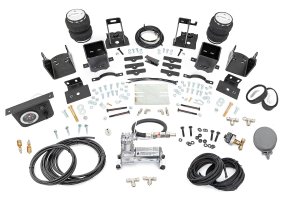 Ford F-250 Super Duty Air Spring Kit - Rear - Rough Country - Rough Country w/compressor - '05-'16 Ford F-250 Super Duty Air Spring Kit - Rear - Rough Country - Rough Country w/compressor - '05-'16